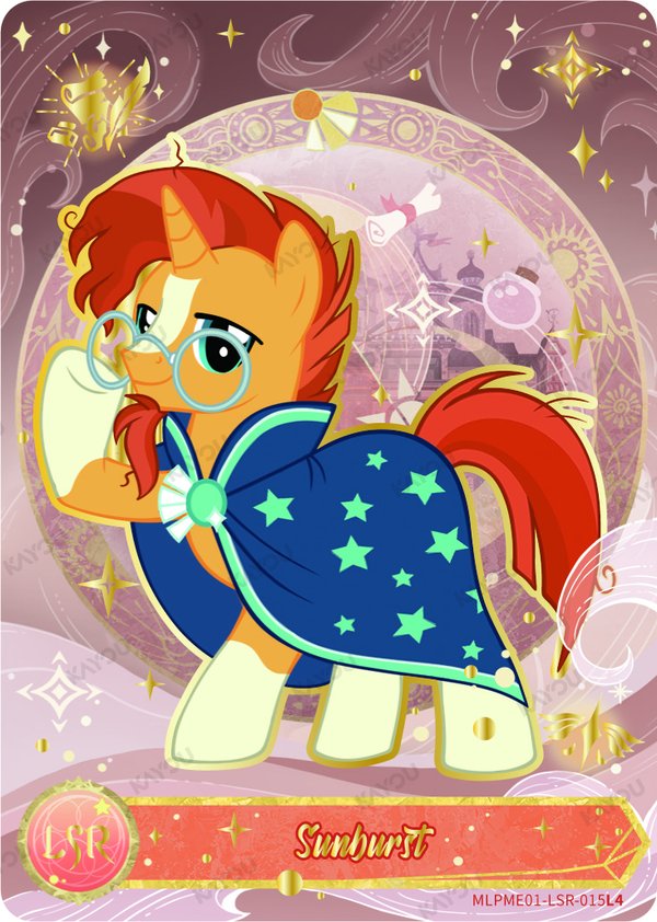 Sunburst MLPME01LSR-015L4 card from Moon Edition Series 1