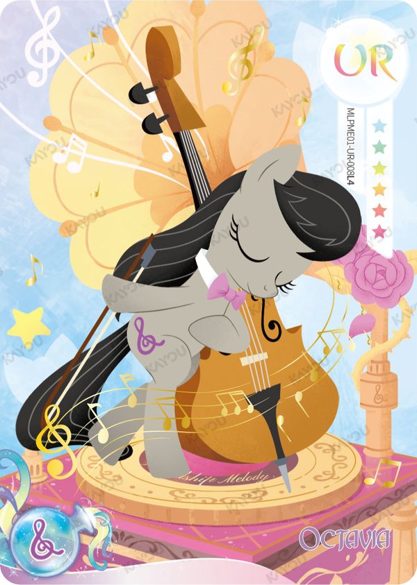 Octavia MLPME01-UR-008L4 card from Moon Edition Series 1