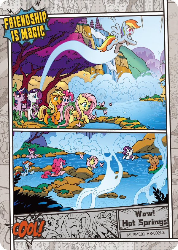 Wow! Hot Springs! MLPME01-HR-002L3 card from Moon Edition Series 1