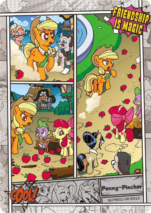 Penny-Pincher MLPME01-HR-005L3 card from Moon Edition Series 1