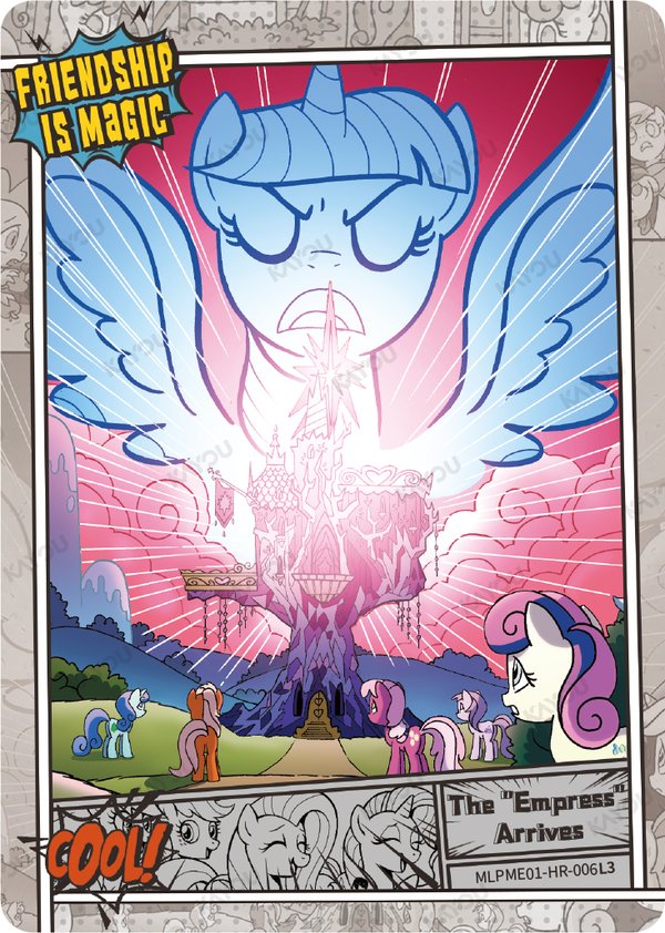The "Empress" Arrives MLPME01-HR-006L3 card from Moon Edition Series 1