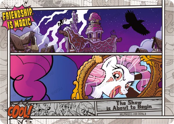 The Show is About to Begin MLPME01-HR-009L3 card from Moon Edition Series 1