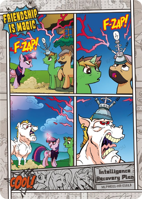 Intelligence Recovery Plan MLPME01-HR-016L3 card from Moon Edition Series 1
