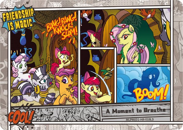 A Moment to Breathe MLPME01-HR-018L3 card from Moon Edition Series 1