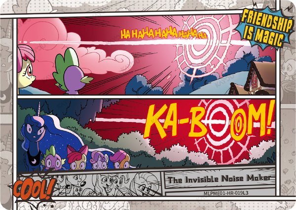 The Invisible Noise Maker MLPME01-HR-019L3 card from Moon Edition Series 1