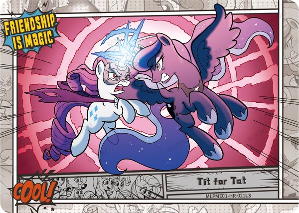 Tit for Tat MLPME01-HR-021L3 card from Moon Edition Series 1