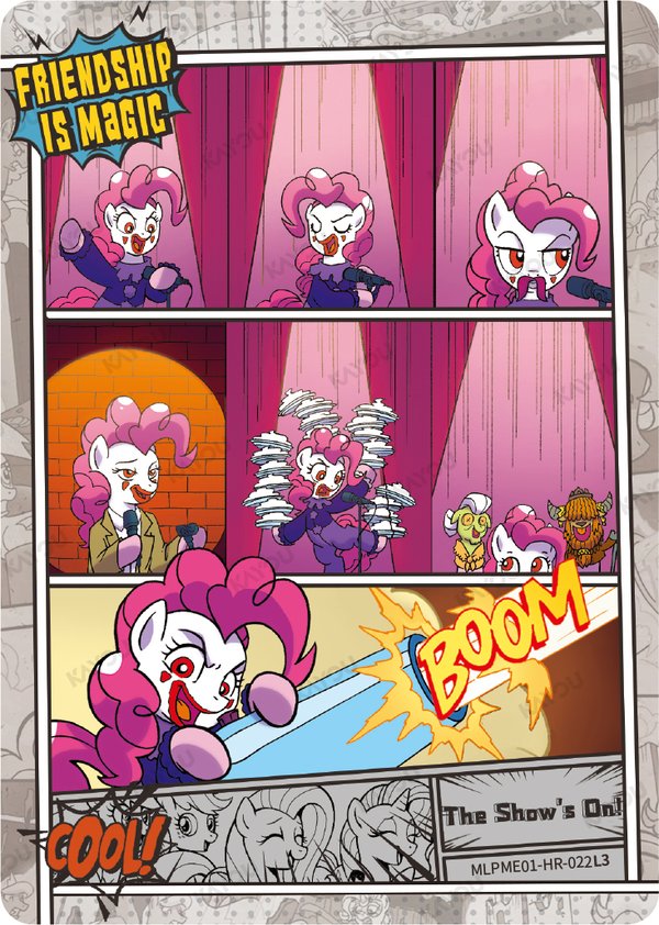 The Show's On！ MLPME01-HR-022L3 card from Moon Edition Series 1