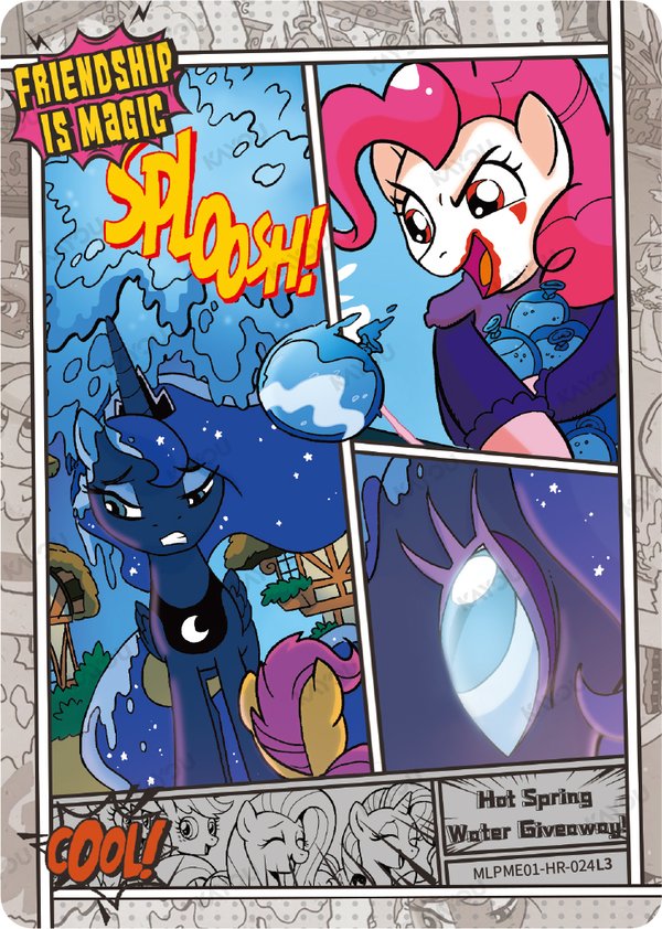 How Spring Water Giveaway！ MLPME01-HR-024L3 card from Moon Edition Series 1