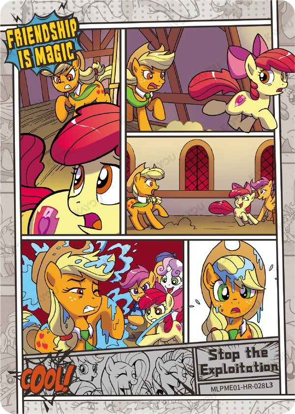 Stop the Exploitation MLPME01-HR-028L3 card from Moon Edition Series 1