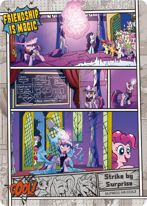 Strike by Surprise MLPME01-HR-033L3 card from Moon Edition Series 1