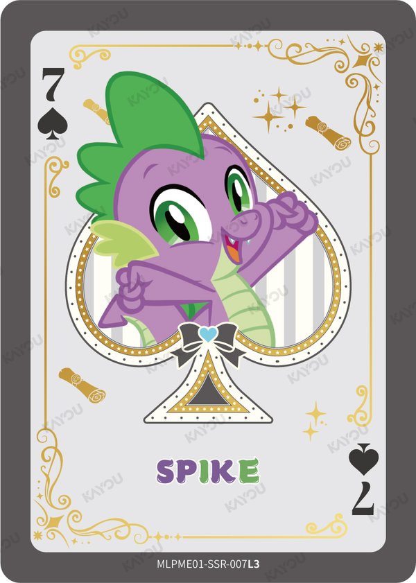 Spike MLPME001-SSR-007L3 card from Moon Edition Series 1