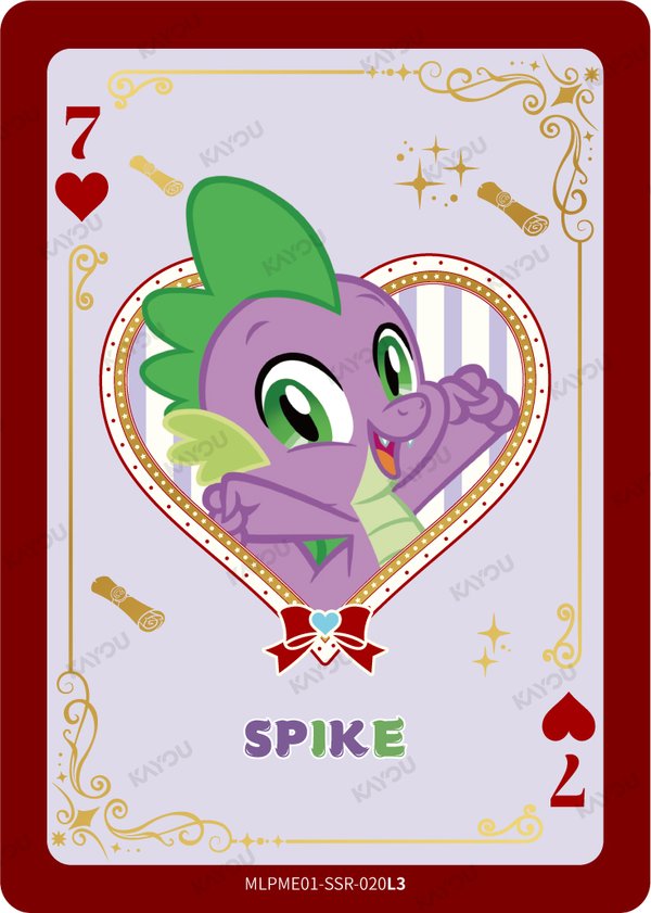 Spike MLPME001-SSR-020L3 card from Moon Edition Series 1