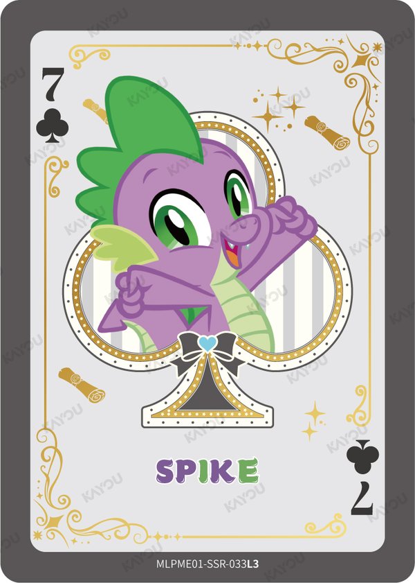 Spike MLPME001-SSR-033L3 card from Moon Edition Series 1