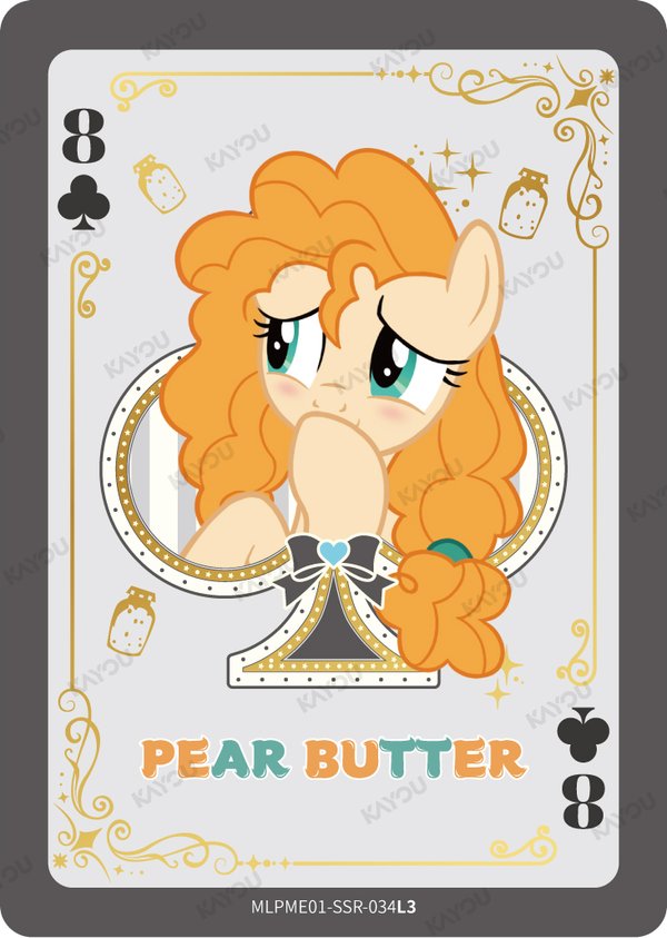 Pear Butter MLPME001-SSR-034L3 card from Moon Edition Series 1