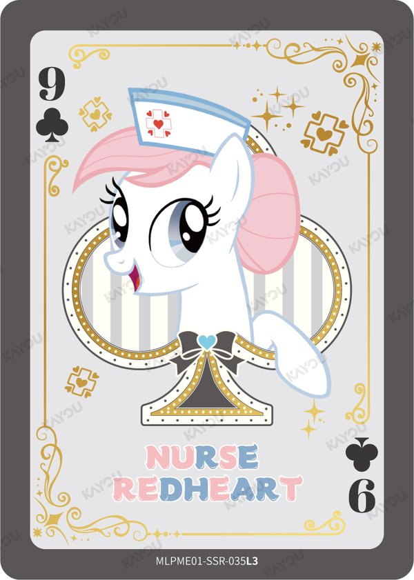 Nurse Redheart MLPME001-SSR-035L3 card from Moon Edition Series 1