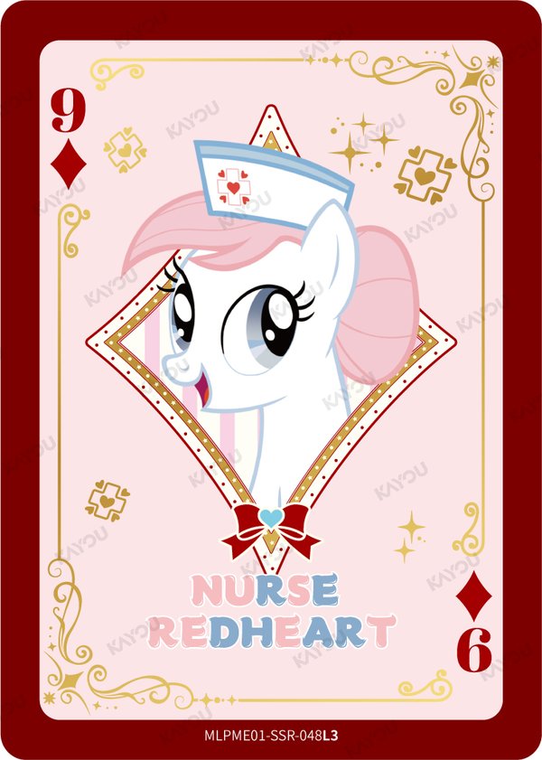 Nurse Redheart MLPME001-SSR-048L3 card from Moon Edition Series 1