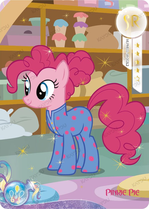 Pinkie Pie MLPME01-SR-002L2 card from Moon Edition Series 1