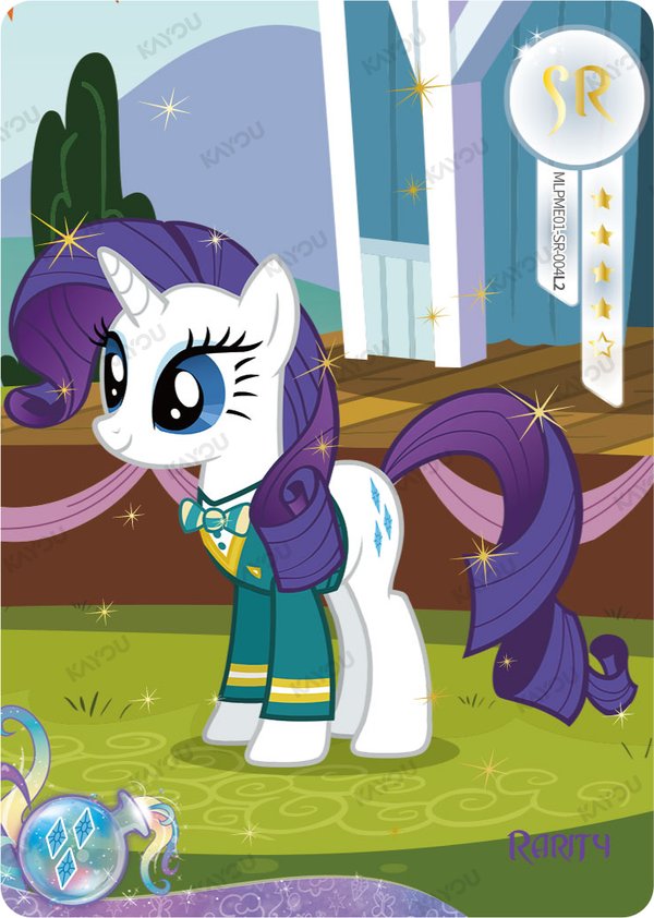 Rarity MLPME01-SR-004L2 card from Moon Edition Series 1