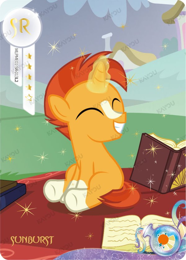 Sunburst MLPME01-SR-013L2 card from Moon Edition Series 1