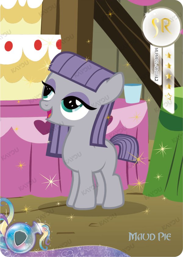 Maud Pie MLPME01-SR-016L2 card from Moon Edition Series 1