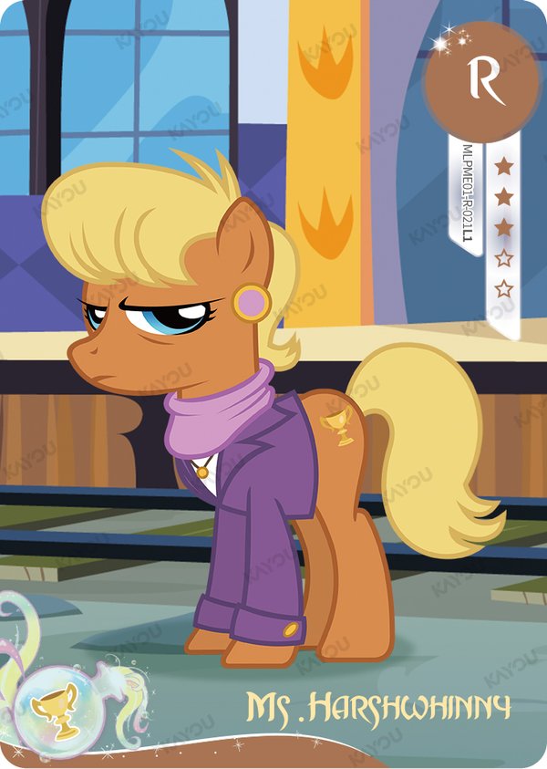 Ms. Harshwhinny MLPME01-R-021L1 card from Moon Edition Series 1