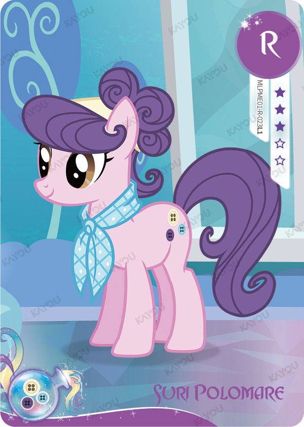 Suri Polomare MLPME01-R-023L1 card from Moon Edition Series 1