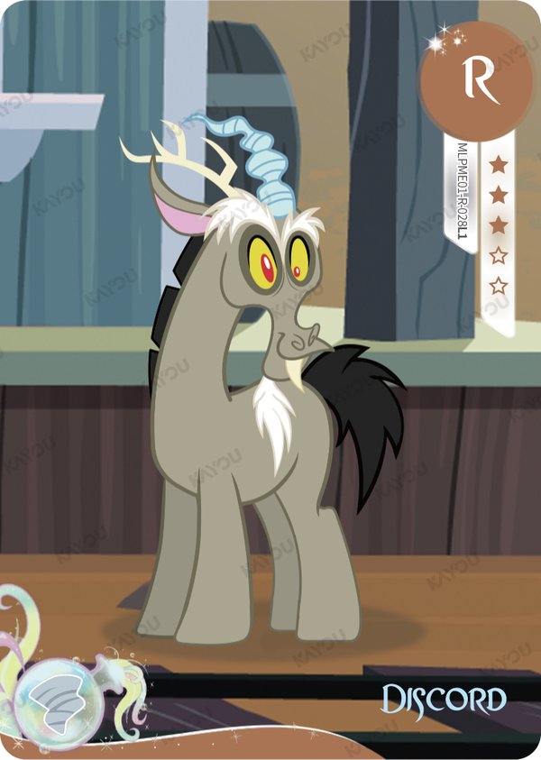 Discord MLPME01-R-028L1 card from Moon Edition Series 1