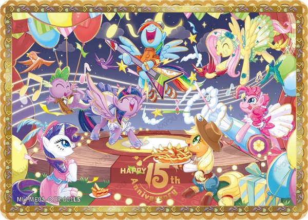 Happy 15th Anniversary! MLPME02-◇ZR-001L5 card from Moon Edition Series 2