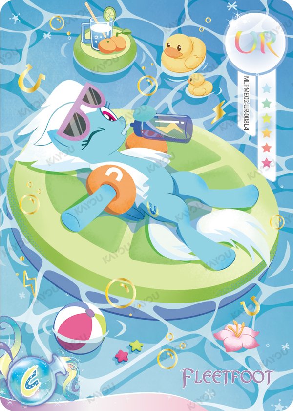 Fleetfoot MLPME02-UR-008L4 card from Moon Edition Series 2
