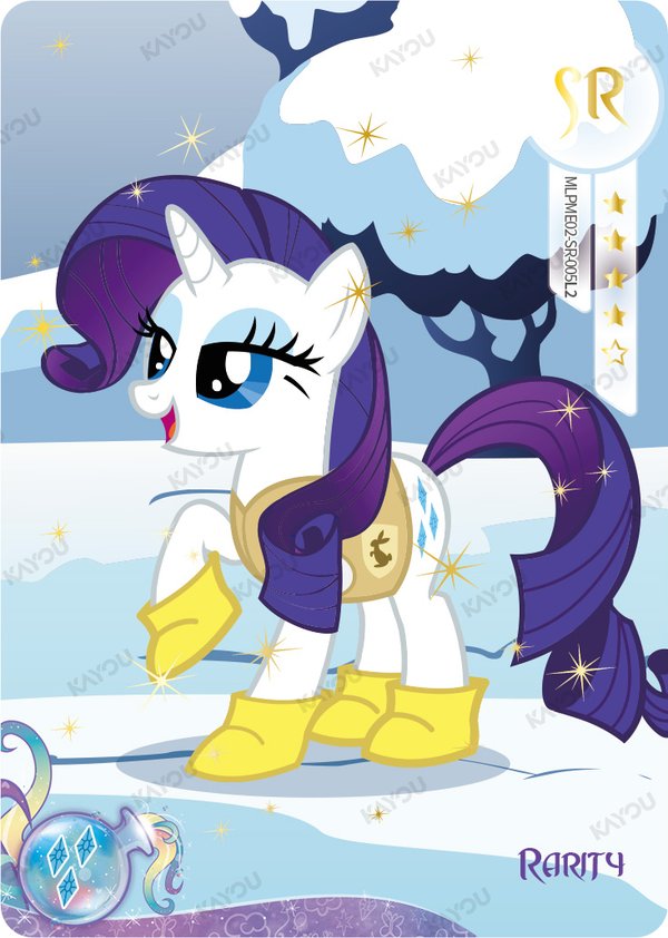 Rarity MLPME02-SR-005L2 card from Moon Edition Series 2