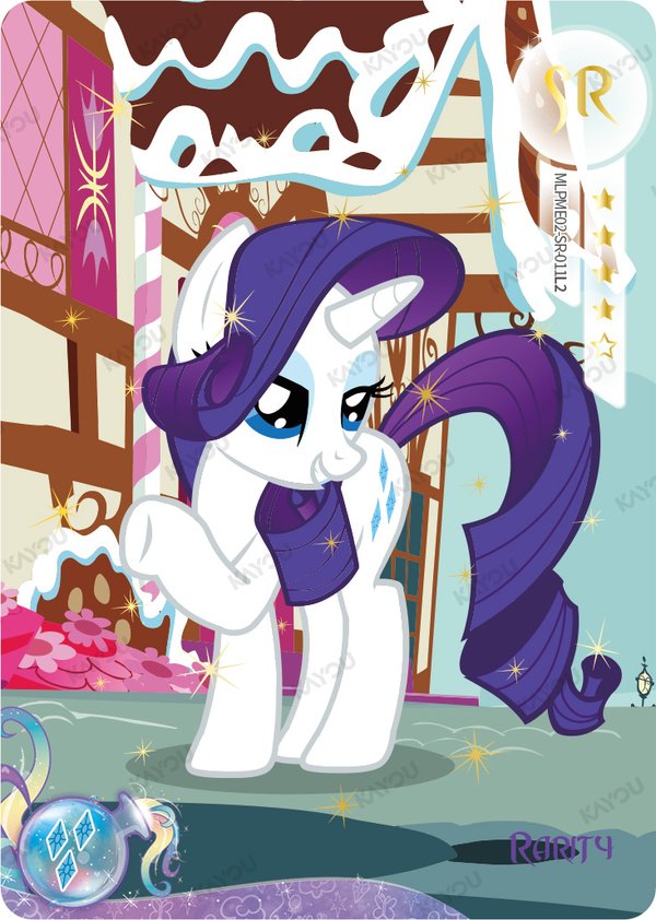 Rarity MLPME02-SR-011L2 card from Moon Edition Series 2