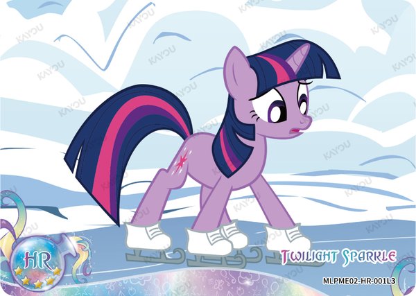 Twilight Sparkle MLPME02-HR-001L3 card from Moon Edition Series 2