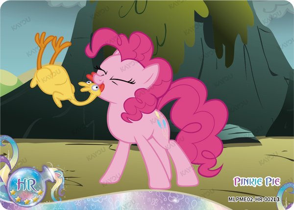 Pinkie Pie MLPME02-HR-002L3 card from Moon Edition Series 2