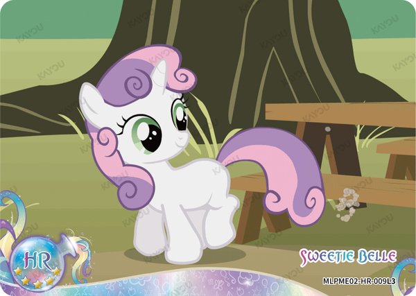 Sweetie Belle MLPME02-HR-009L3 card from Moon Edition Series 2