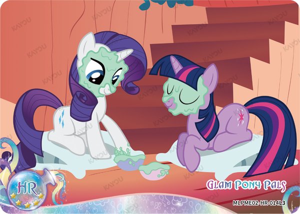Glam Pony Pals MLPME02-HR-014L3 card from Moon Edition Series 2