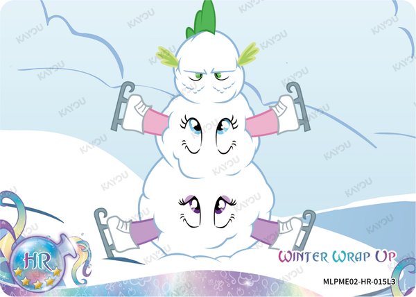 Winter Wrap Up MLPME02-HR-015L3 card from Moon Edition Series 2