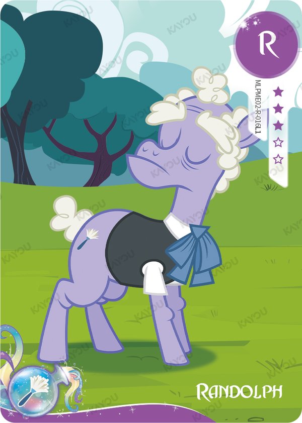 Randolph MLPME02-R-016L1 card from Moon Edition Series 2