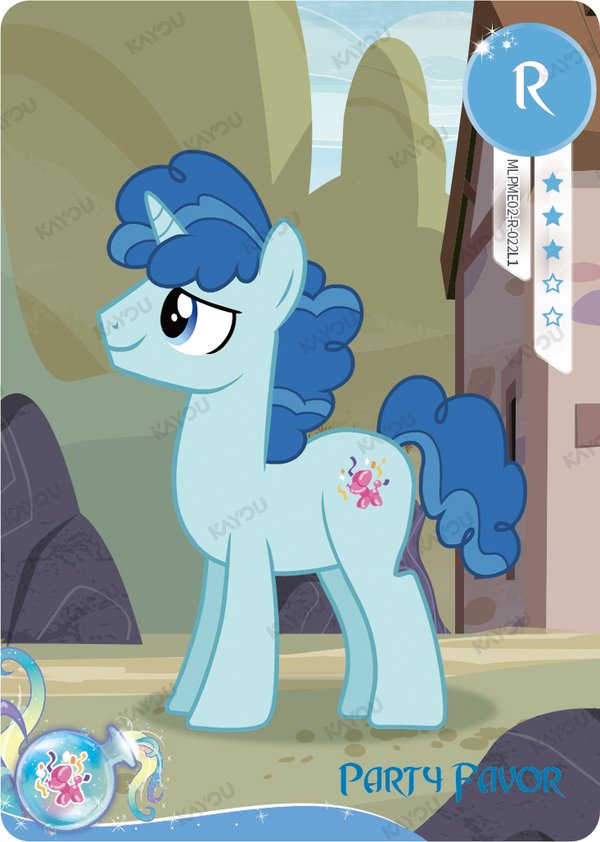 Party Favor MLPME02-R-022L1 card from Moon Edition Series 2