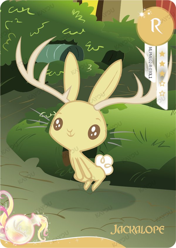 Jackalope MLPME02-R-030L1 card from Moon Edition Series 2