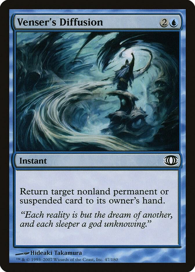 Venser's Diffusion 47 card from Future Sight