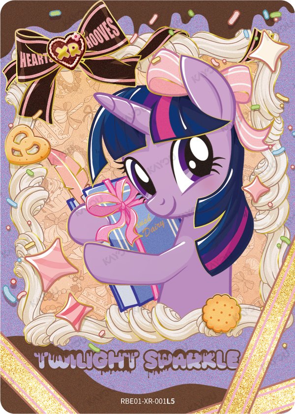 Pinkie Pie RBE01-XR-002L5 card from Rainbow Edition Series 1
