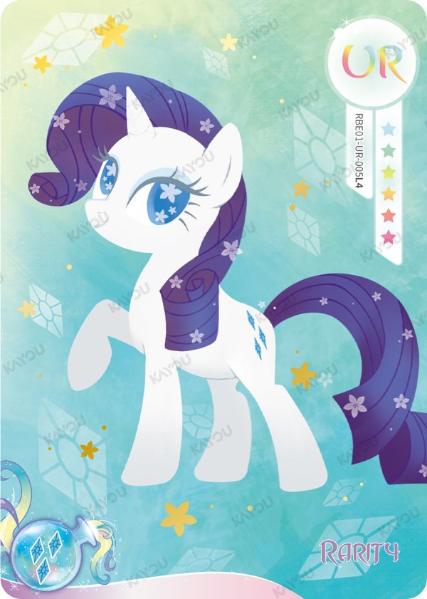 Rarity RBE01-UR-005L4 card from Rainbow Edition Series 1