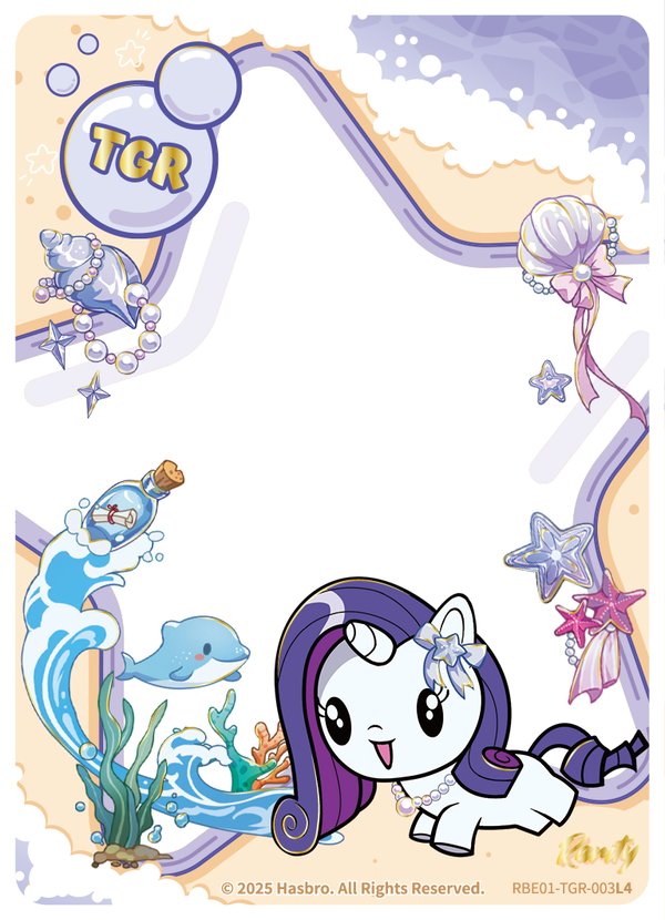 Rarity RBE01-TGR-003L4 card from Rainbow Edition Series 1