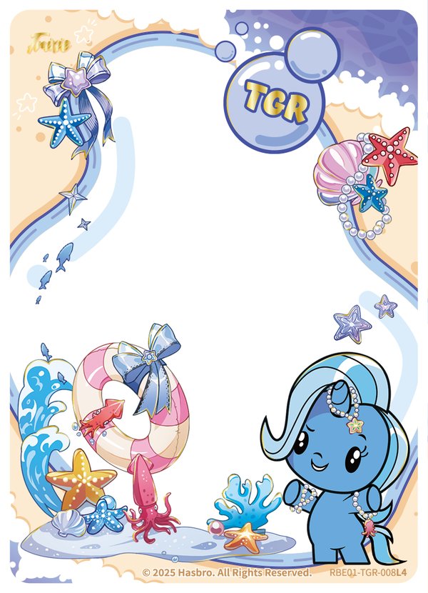Trixie RBE01-TGR-008L4 card from Rainbow Edition Series 1