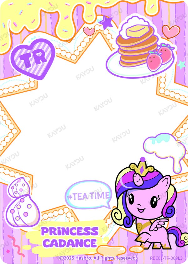 Princess Cadance RBE01-TR-009L3 card from Rainbow Edition Series 1