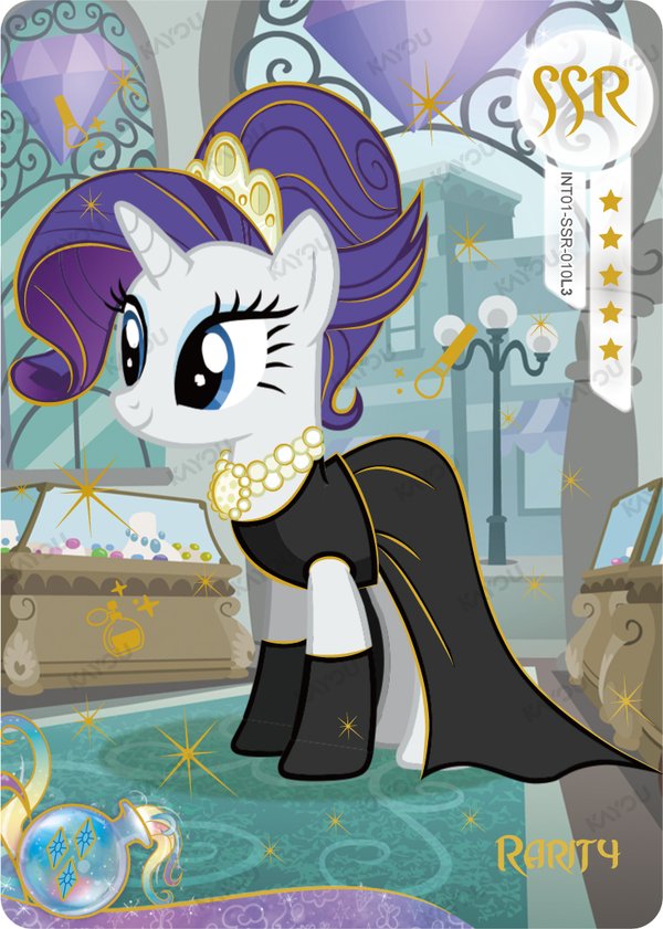Rarity RBE01-SSR-010L3 card from Rainbow Edition Series 1