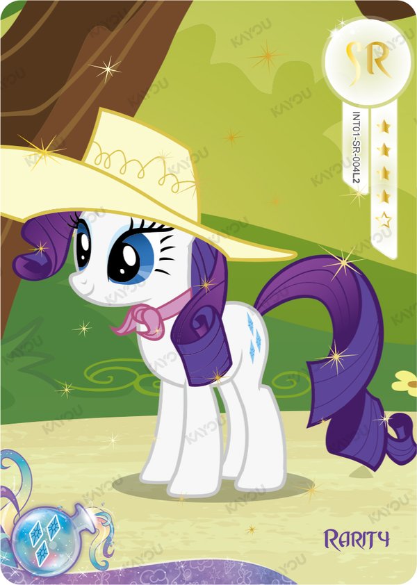 Rarity INT01-SR-004L2 card from Rainbow Edition Series 1