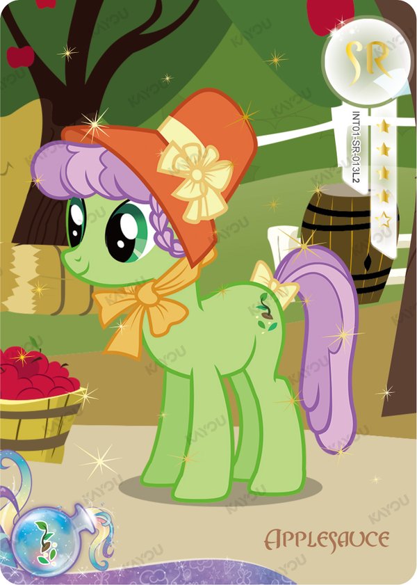 Applesauce INT01-SR-013L2 card from Rainbow Edition Series 1