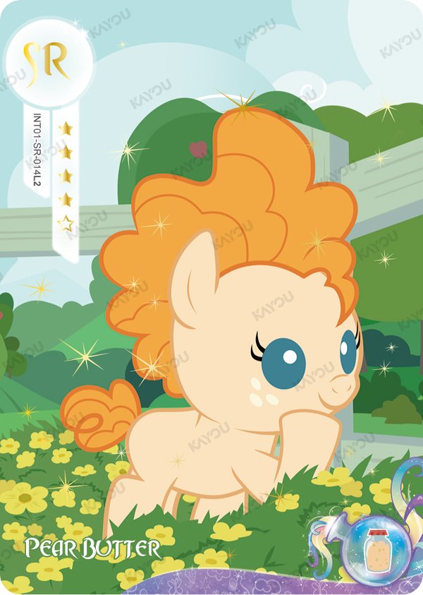 Pear Butter INT01-SR-014L2 card from Rainbow Edition Series 1