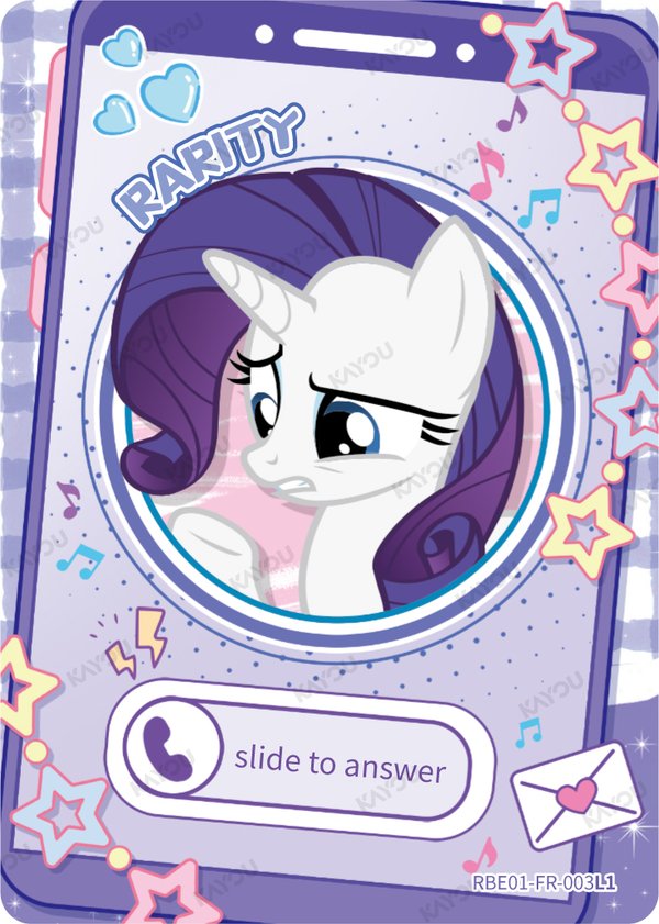 Rarity RBE01-FR-003L1 card from Rainbow Edition Series 1